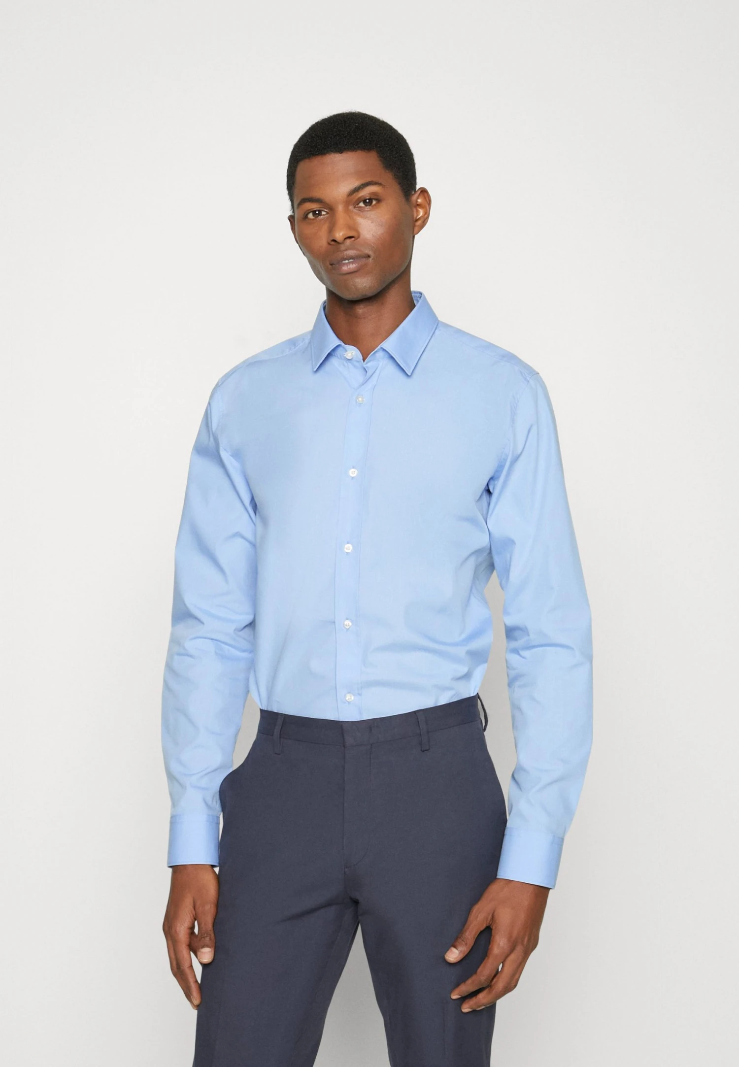 Hugo Elisha - Formal Shirt - Light/Pastel Blue 3 Hugo Elisha - Formal Shirt - Light/Pastel Blue