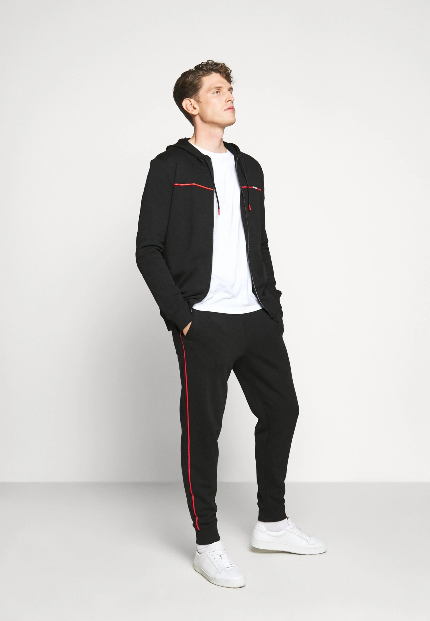 Hugo Dapie - Zip-Up Sweatshirt - Black 4 Hugo Dapie - Zip-Up Sweatshirt - Black - Image 2