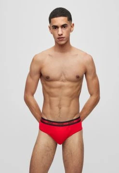 Hugo Hipbr Triplet 3 Pack - Briefs - Bright Red -Hugo Shop 71a0efb8d9114ee2aff992e2aaf886c9