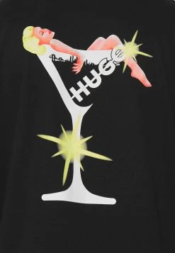 Hugo Destive - Print T-Shirt - Black -Hugo Shop 72a950c2339749eb8a722bc875b866fd
