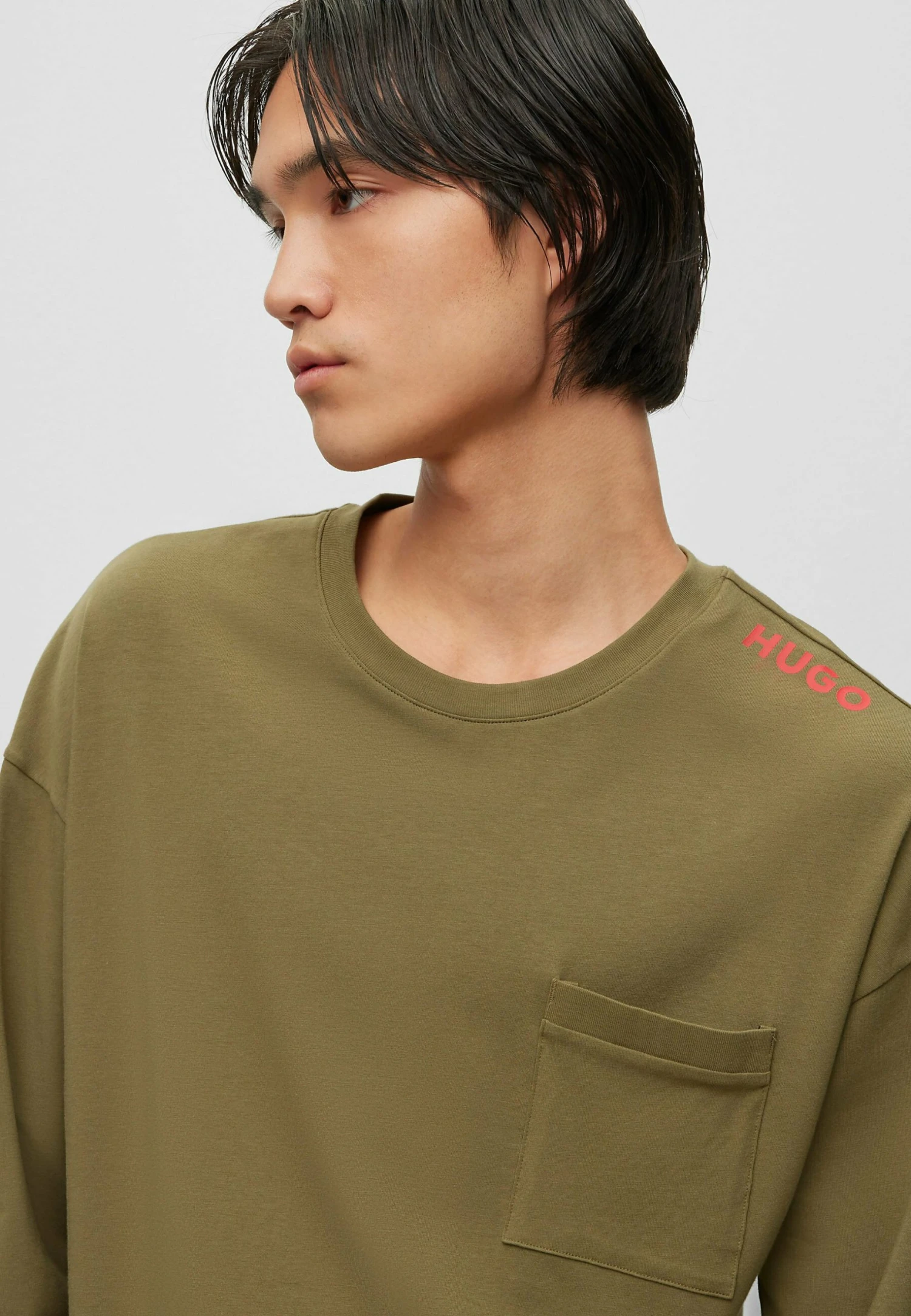 Hugo Labelled - Sweatshirt - Open Green Five 6 Hugo Labelled - Sweatshirt - Open Green Five - Image 4