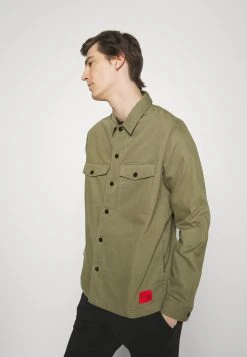 Hugo Enalu - Denim Jacket - Open Green -Hugo Shop 7523e75094494ae892ecc8c74815595d