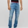 Hugo Slim Fit Jeans - Turquoise Seven