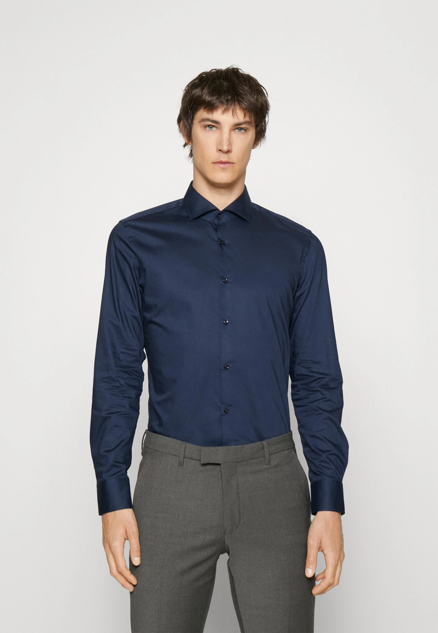 Hugo Kason - Formal Shirt - Dark Blue Thirteen 3 Hugo Kason - Formal Shirt - Dark Blue Thirteen