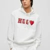Hugo Darimo - Sweatshirt - White -Hugo Shop 795fcad7e65848d99e4e9a0fbffebe0c