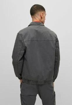 Hugo Uver - Summer Jacket - Dark Grey Two -Hugo Shop 79a17816faca49b29404fe97aef227d7