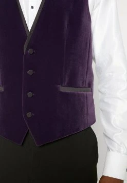 Hugo Waistcoat - Dark Purple -Hugo Shop 79e7e2aaea4a46d6aac2ce097338db86