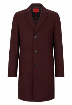 Hugo Malte - Short Coat - Dark Brown Four -Hugo Shop 7da35e86b46d46a7a1edd95162f6d607
