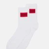 Hugo Label 2 Pack - Socks - White -Hugo Shop 7fde8b1d078d4bf9ab5950820e76007a