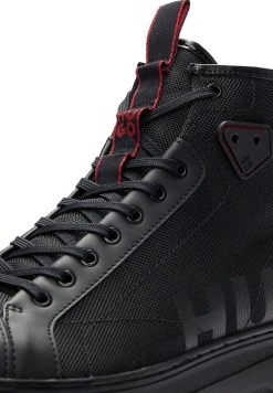 Hugo Urian Hito - High-Top Trainers - Black -Hugo Shop 83b349cf5a814cc3b47dea2d4e3a10e7
