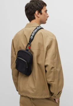 Hugo Harrison Zip Unisex - Across Body Bag - Black -Hugo Shop 86ea68ee7e414c4aaeba9c9b5d5fa293