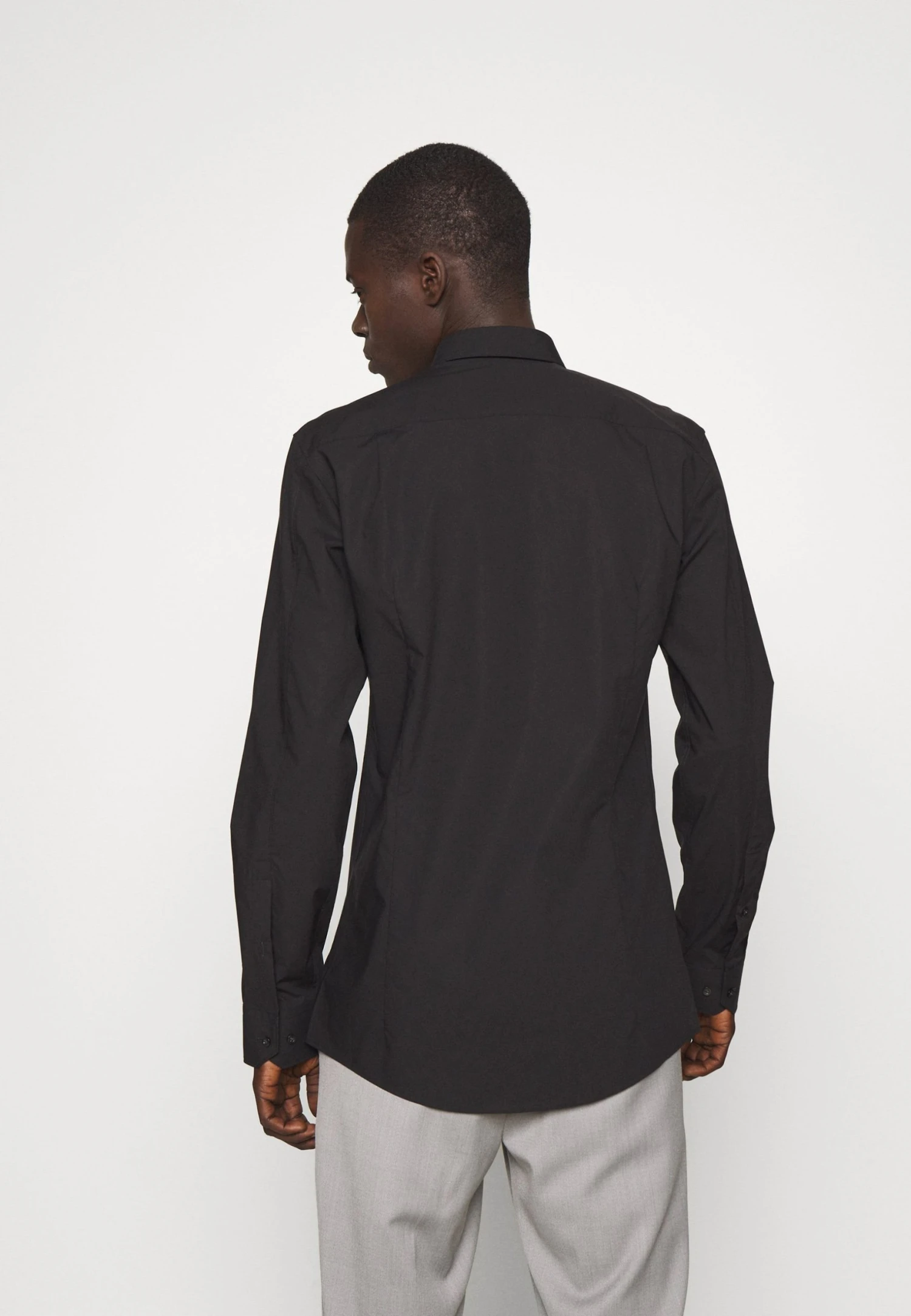 Hugo Elisha - Formal Shirt - Black 5 Hugo Elisha - Formal Shirt - Black - Image 3