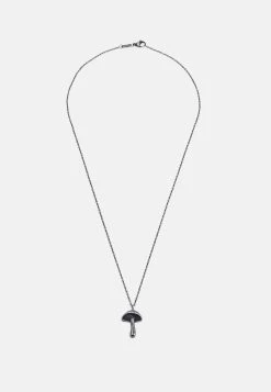 Hugo Mushroom Unisex - Necklace - Silver-Coloured