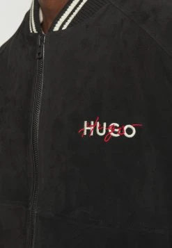 Hugo Laars - Bomber Jacket - Black -Hugo Shop 8b0f85083e3f4417a8f7bab20dba2f26