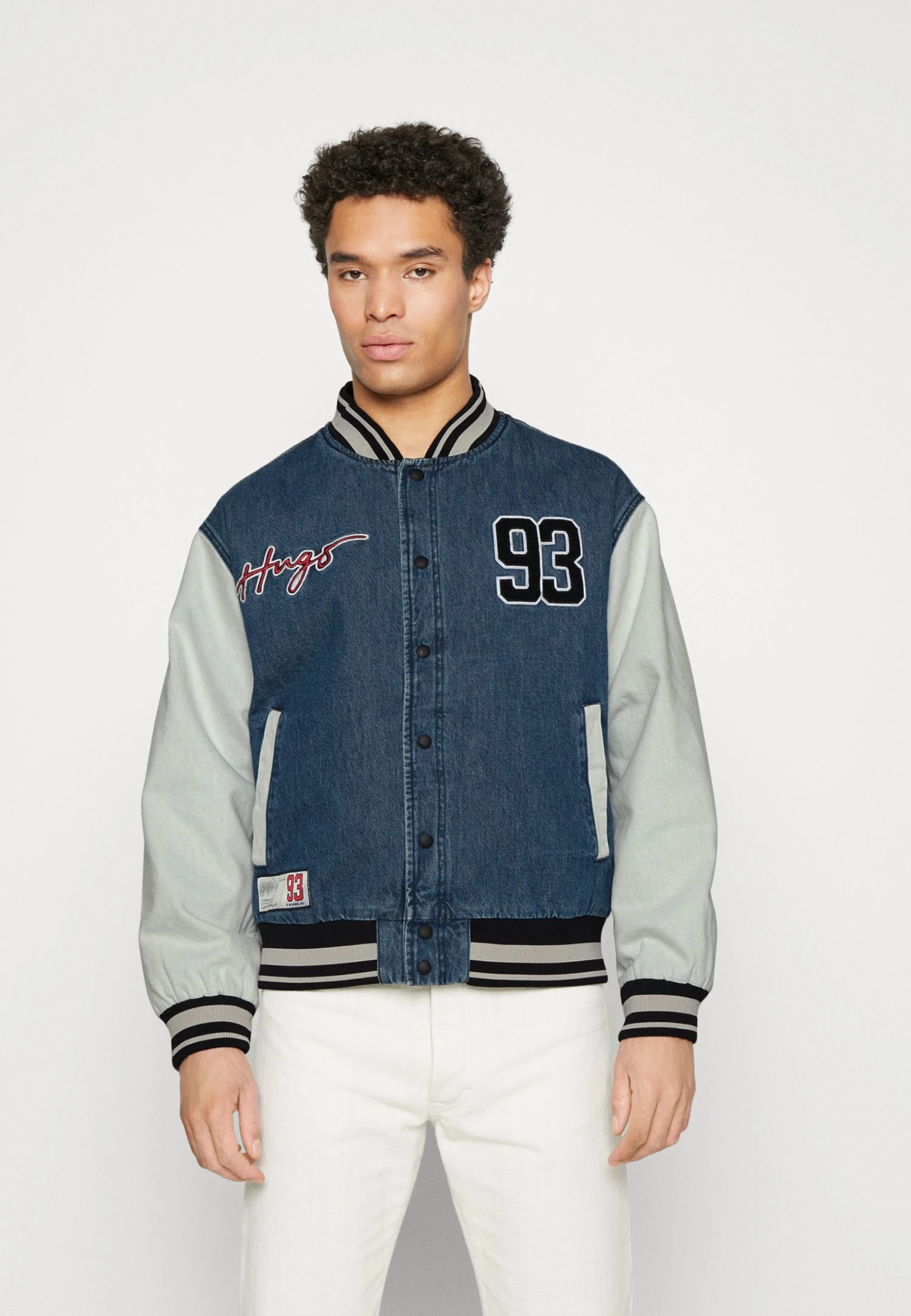 Hugo Bomber Jacket - Bright Blue 3 Hugo Bomber Jacket - Bright Blue