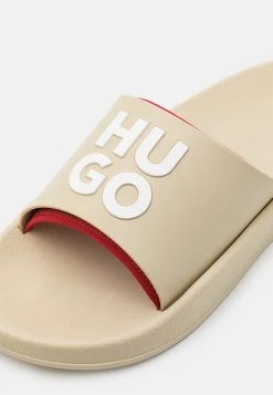 Hugo Nil Slid Mdtpu - Pool Slides - Light Beige -Hugo Shop 8b32ed39b35246a18f336a706d71abc0