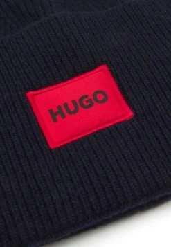 Hugo Xaff Unisex - Beanie - Navy -Hugo Shop 8b4c3bdaa6e842caa4c60448b9144b8e
