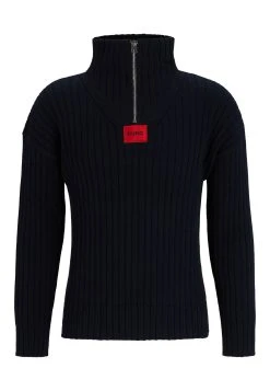 Hugo Jumper - Dark Blue Ten -Hugo Shop 8cbfe1e69ecd4dcda5e72e352f9e21c3