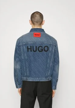 Hugo Denim Jacket - Turquoise/Aqua -Hugo Shop 8d35fc478ba4419ebf7b62fcafb82b3c