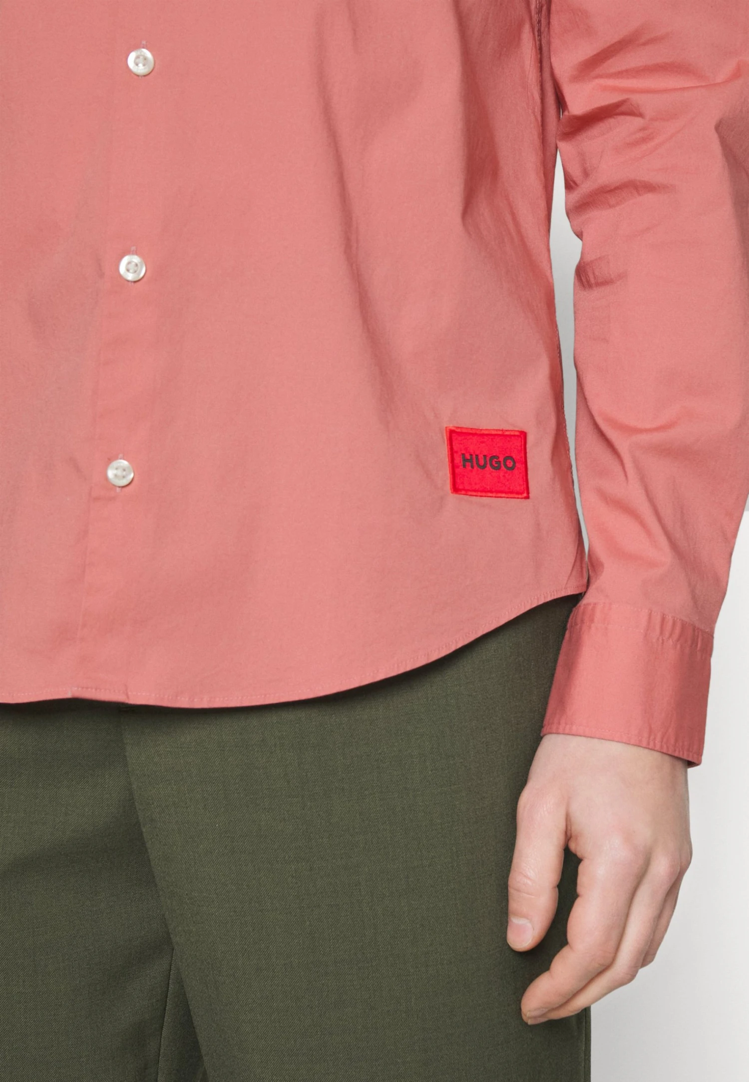 Hugo Ermo - Formal Shirt - Medium Pink 9 Hugo Ermo - Formal Shirt - Medium Pink - Image 7