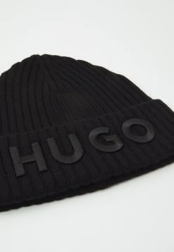 Hugo Unisex - Beanie - Black -Hugo Shop 9476285a544b40a9bb36d69b8c6ee866