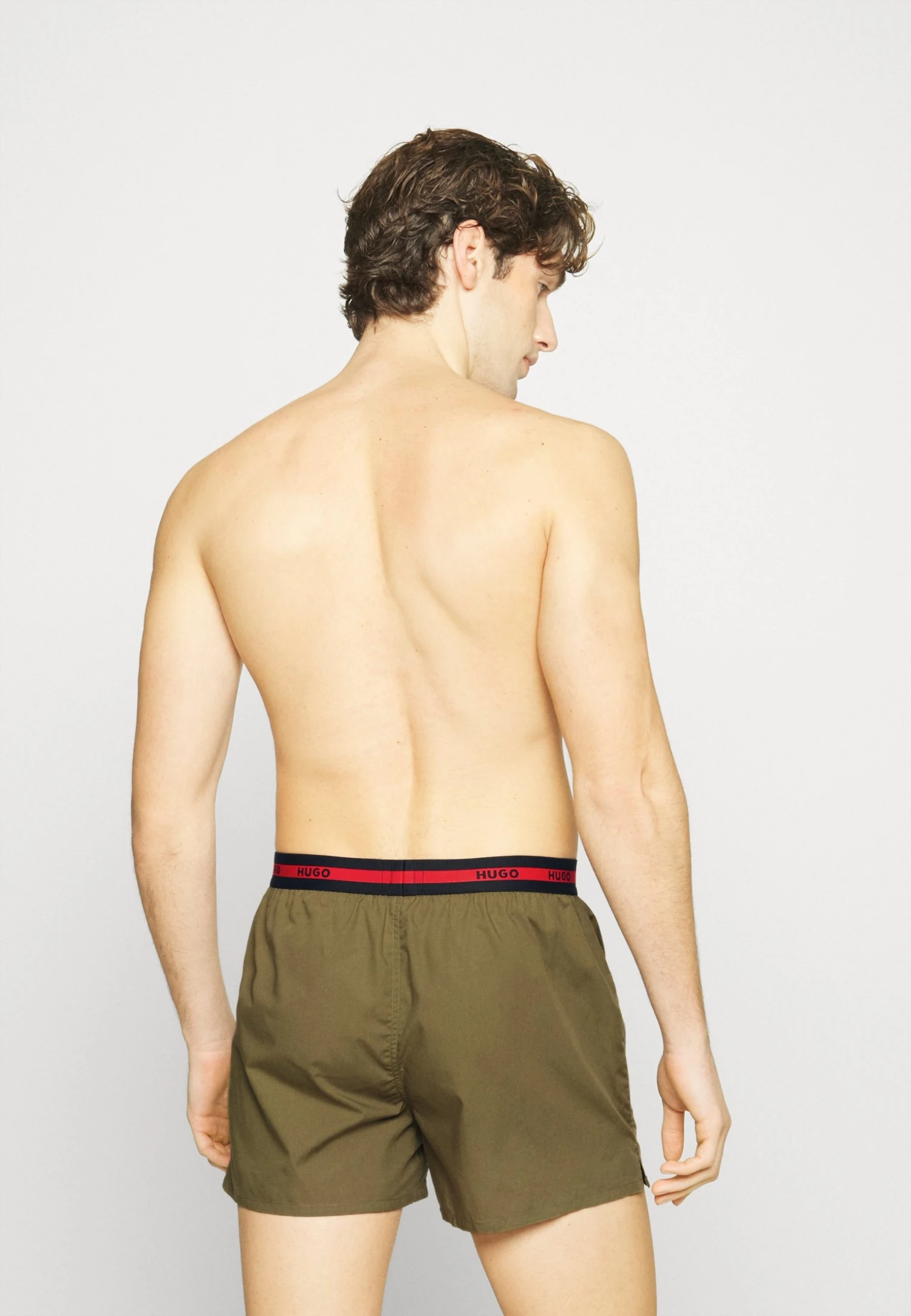 Hugo 2 Pack - Boxer Shorts - Dark Green One 5 Hugo 2 Pack - Boxer Shorts - Dark Green One - Image 3