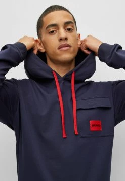 Hugo Hoodie - Dark Blue Five -Hugo Shop 9c3f9750b8a84793bd66d5c5aae12fb1