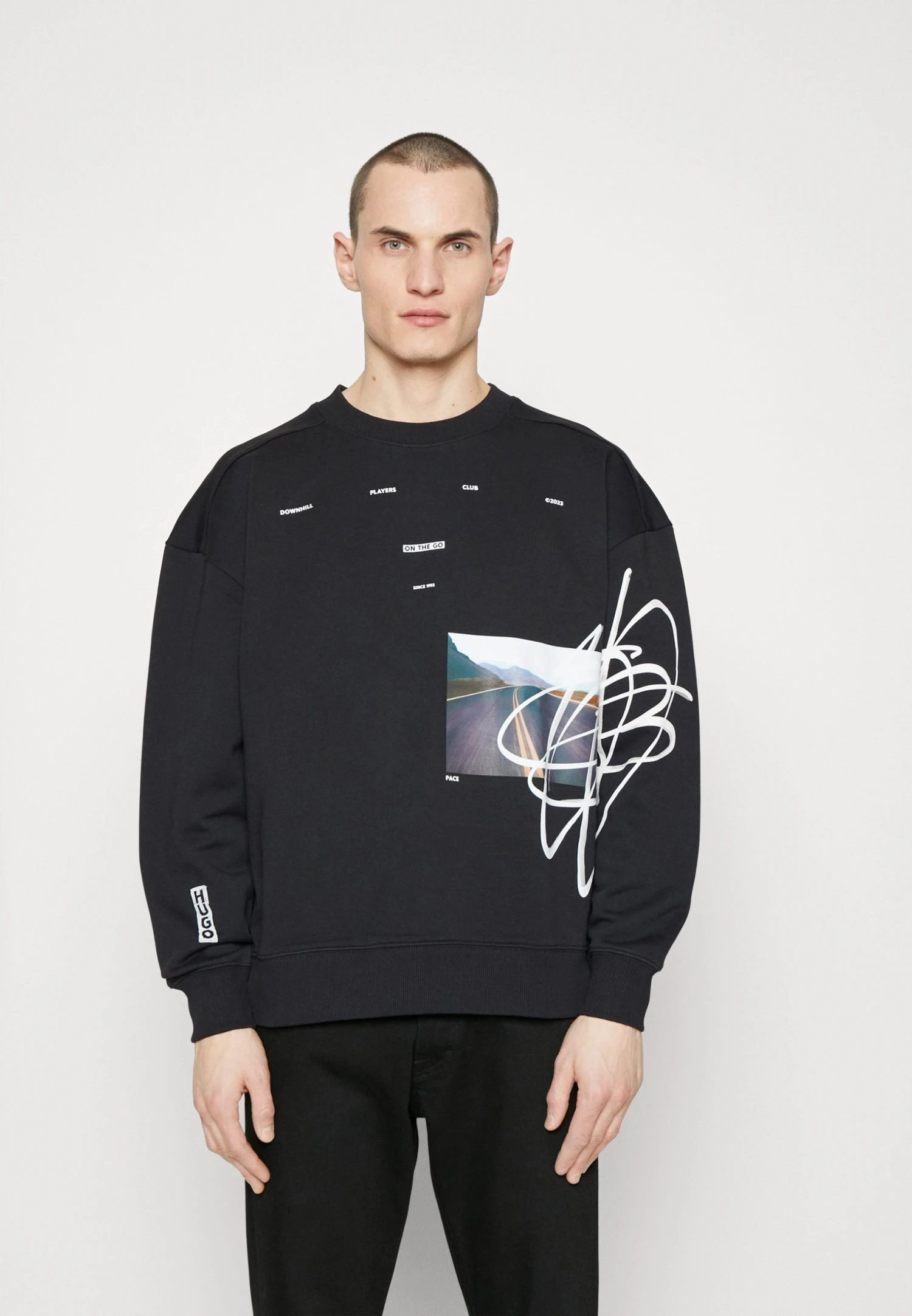 Hugo Deral - Sweatshirt - Black 3 Hugo Deral - Sweatshirt - Black