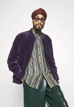 Hugo Bomber Jacket - Dark Purple -Hugo Shop a0cebbb4fdd446d7a3457e5677f5435f