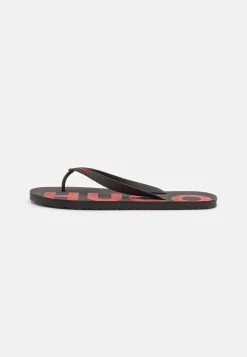 Hugo Arvel - T-Bar Sandals - Black