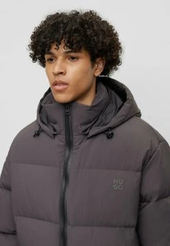 Hugo Bironto2341 - Down Jacket - Dark Grey Three -Hugo Shop a6cfb5227a71434c9a97edb043956710