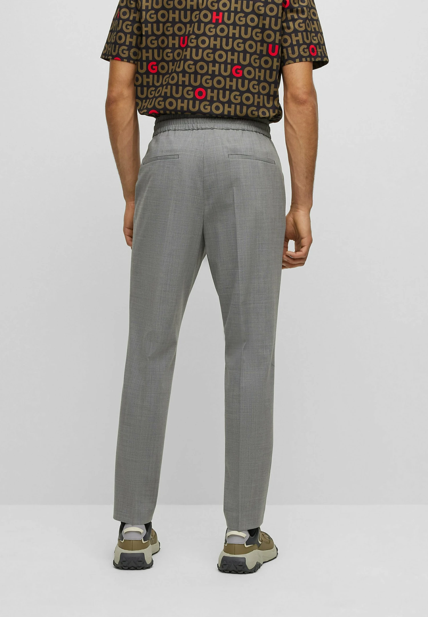 Hugo Howard231X - Trousers - Dark Grey One 4 Hugo Howard231X - Trousers - Dark Grey One - Image 3