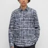 Hugo Ermo - Shirt - Dark Blue Five -Hugo Shop a766cbc30d5048719d518f40fbda6ff9