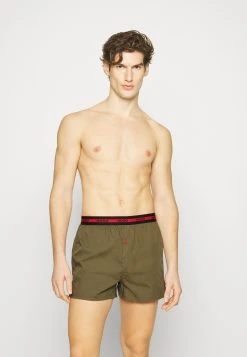 Hugo 2 Pack - Boxer Shorts - Dark Green One