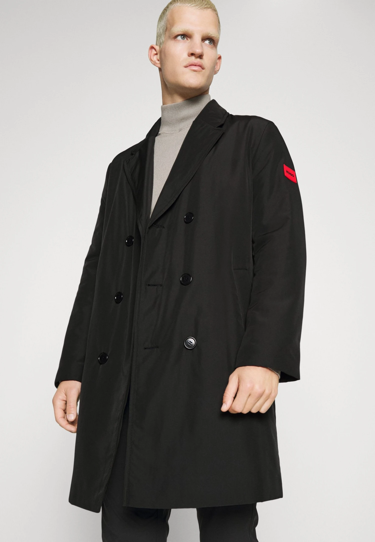 Hugo Marlondo - Classic Coat - Black 6 Hugo Marlondo - Classic Coat - Black - Image 4