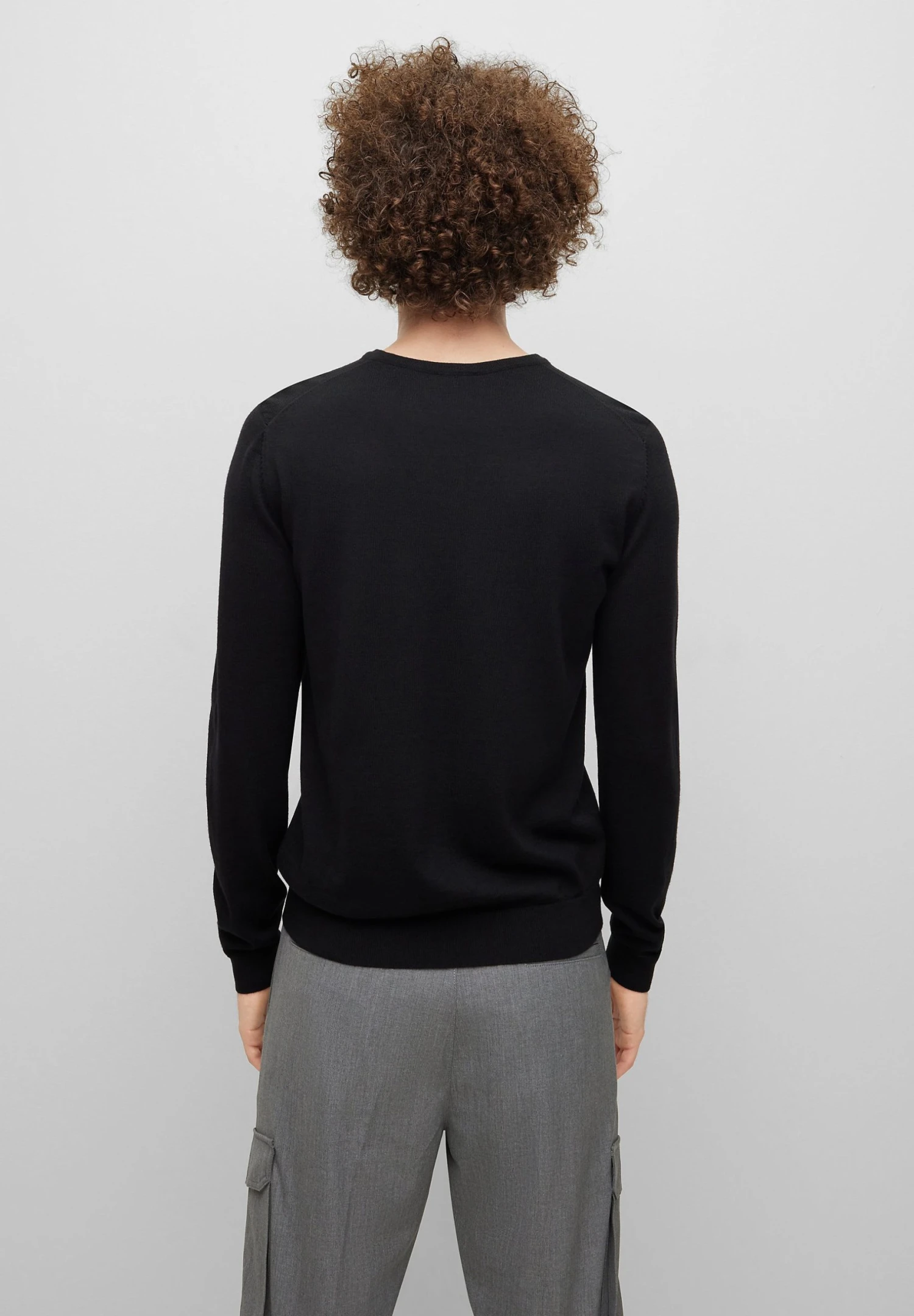 Hugo San Vredo-M - Jumper - Black 5 Hugo San Vredo-M - Jumper - Black - Image 3