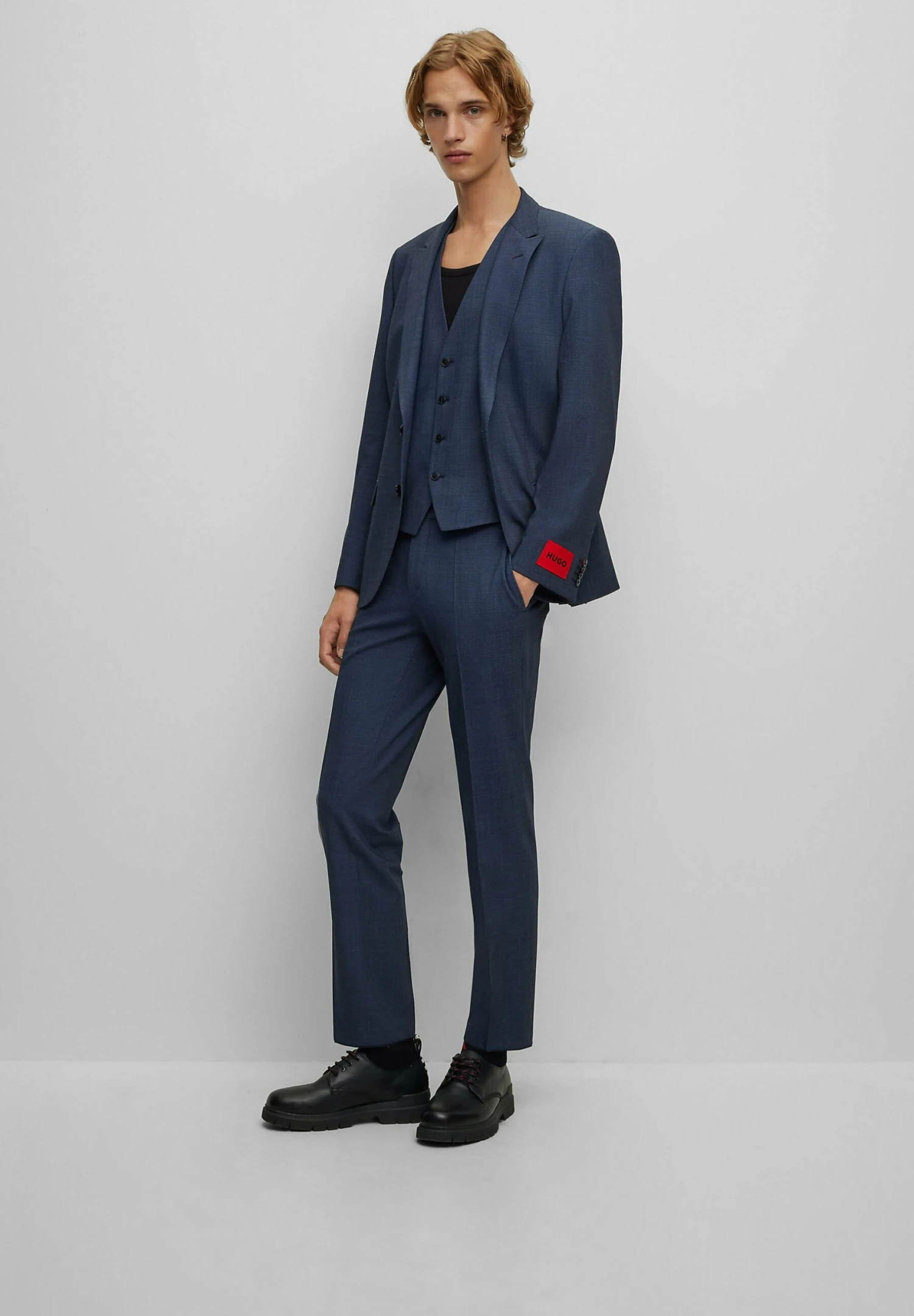 Hugo Henry Getlin233V1X Set - Suit - Dark Blue Five 3 Hugo Henry Getlin233V1X Set - Suit - Dark Blue Five