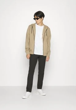 Hugo Daple - Zip-Up Sweatshirt - Open Brown -Hugo Shop ad17dd3797b14784829f104966ba4988