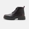 Hugo Denzel - Lace-Up Ankle Boots - Dark Red -Hugo Shop ad3d877b8642403eacde28ec1460d952