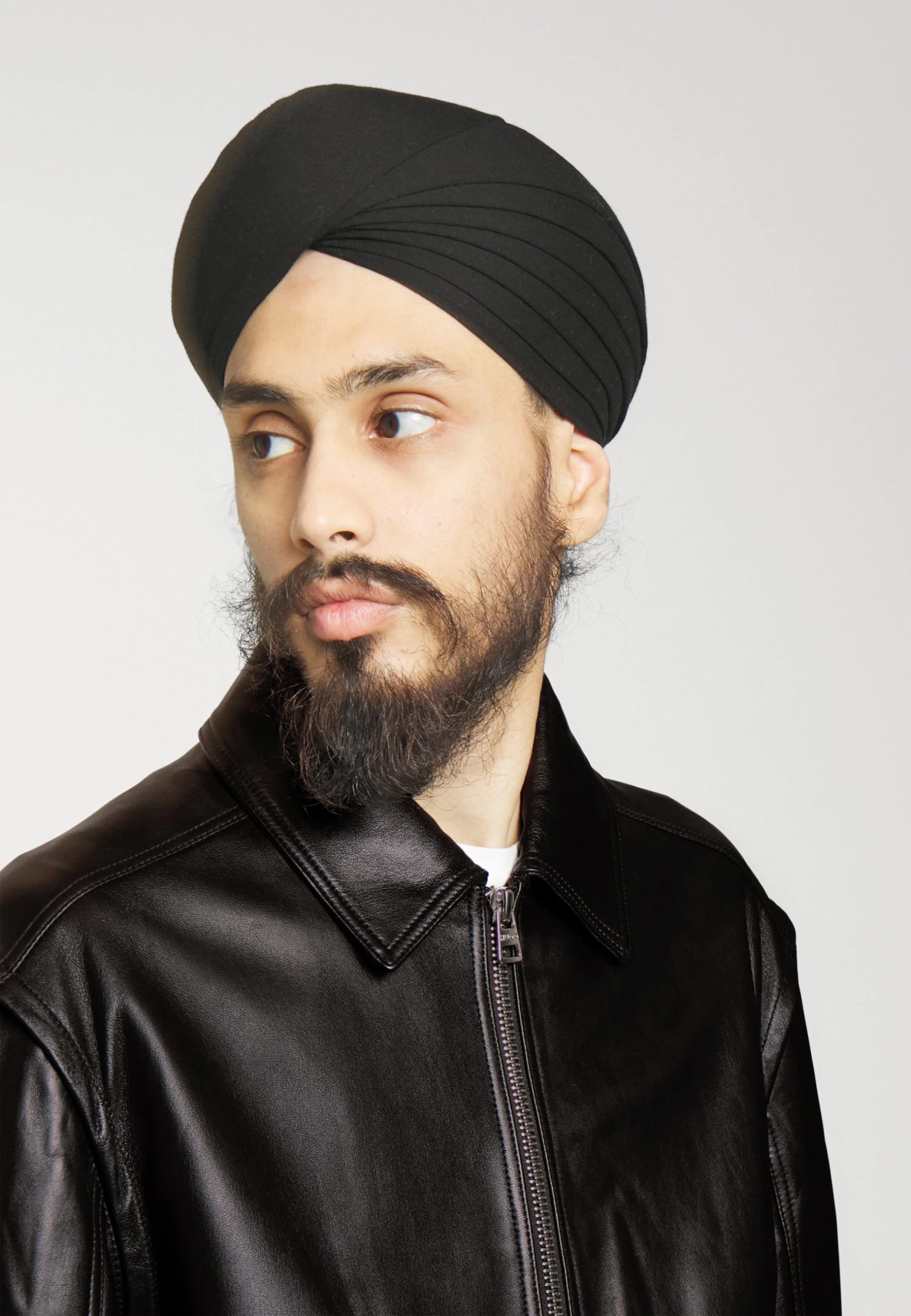 Hugo Larvid- Leather Jacket - Black 7 Hugo Larvid- Leather Jacket - Black - Image 5