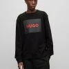 Hugo Sweatshirt - Black Seven -Hugo Shop b01d48c4d5a94287b3c8d501fa942c9f