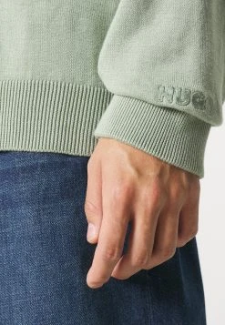 Hugo Swart - Jumper - Light/Pastel Green -Hugo Shop b2e2b5744e8c4f3a8bc456230aeb00d9