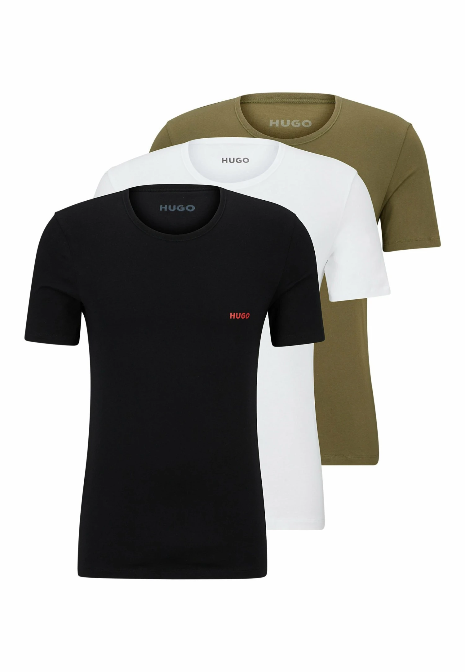 Hugo 3 Pack Rn Triplet P - Undershirt - Open Green Five 7 Hugo 3 Pack Rn Triplet P - Undershirt - Open Green Five - Image 5