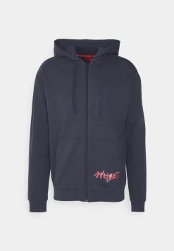 Hugo Combined Jackethood - Zip-Up Sweatshirt - Dark Blue -Hugo Shop b3c8df613bf54c3bbf3f44395a2e3dd9