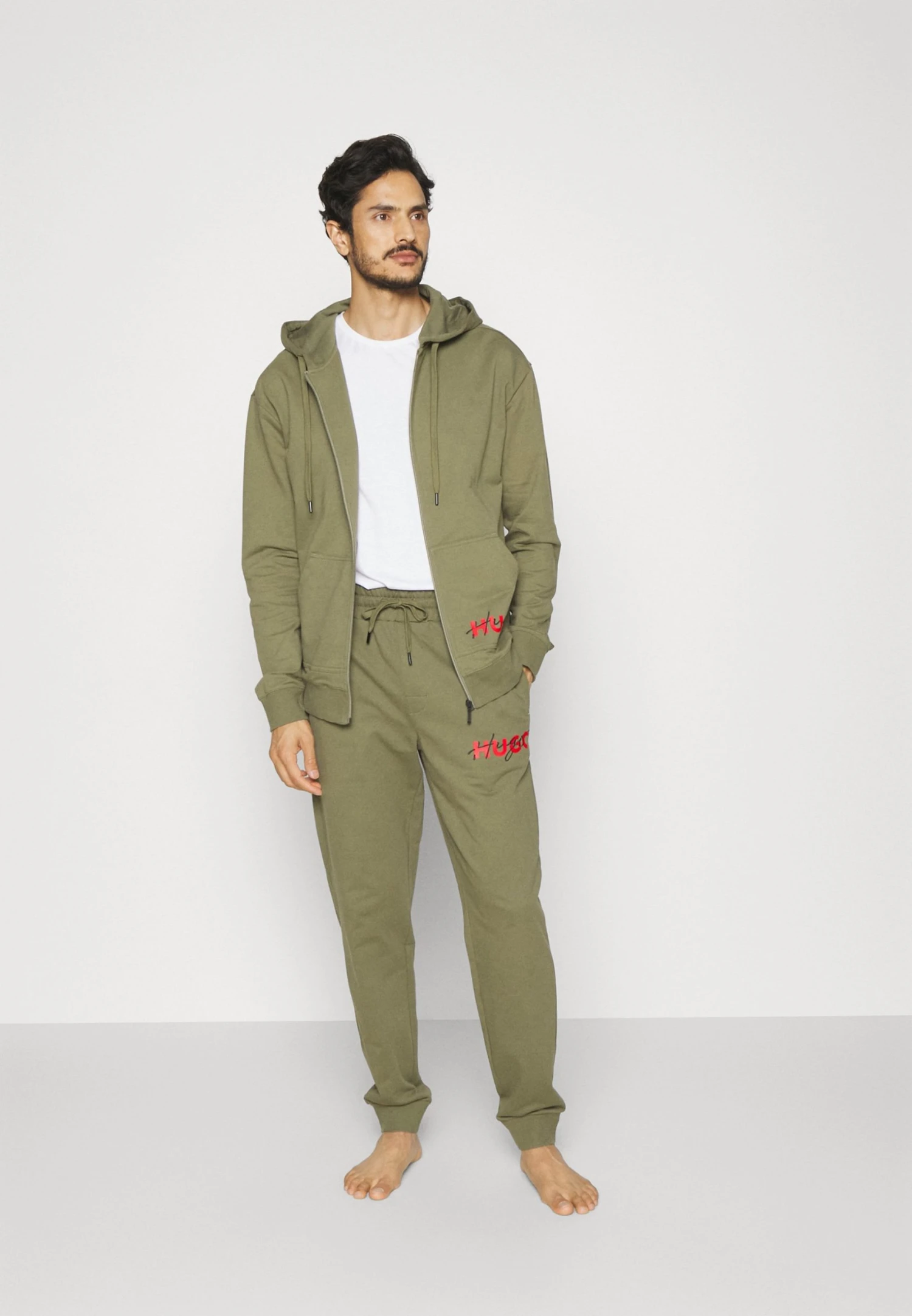 Hugo Combined Pants - Pyjama Bottoms - Open Green 4 Hugo Combined Pants - Pyjama Bottoms - Open Green - Image 2