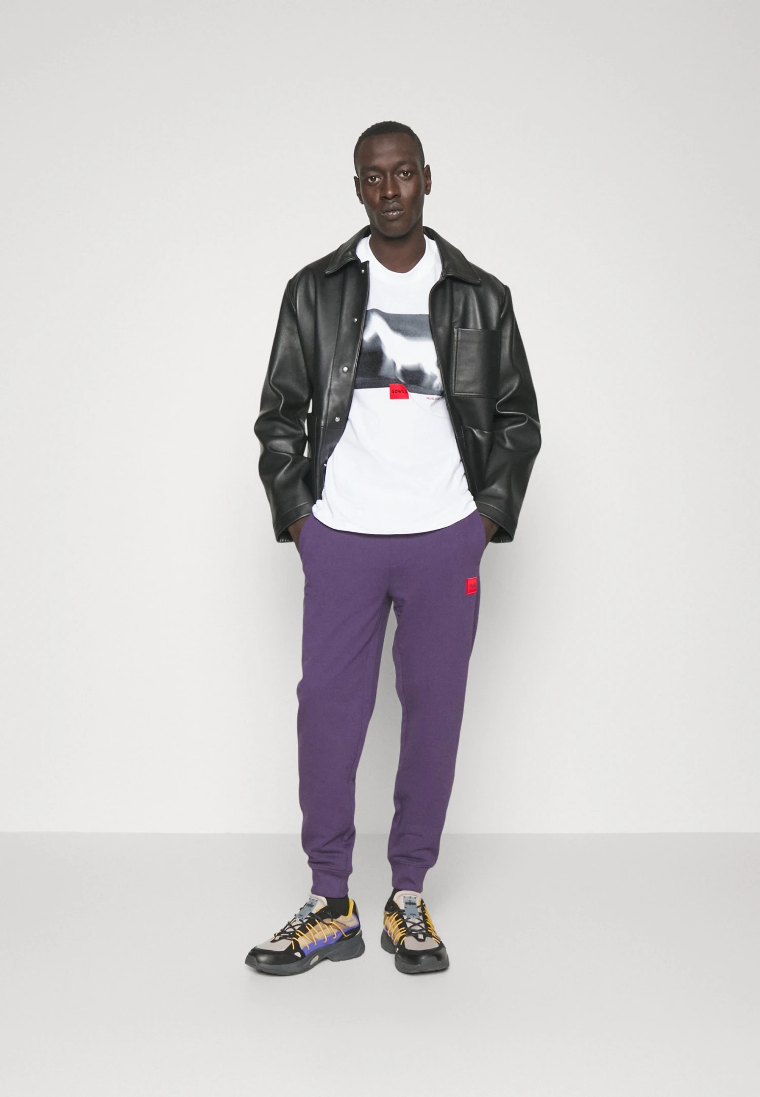 Hugo Print T-Shirt - White 4 Hugo Print T-Shirt - White - Image 2