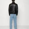Hugo Larvid- Leather Jacket - Black