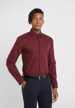 Hugo Erriko Extra Slim Fit - Formal Shirt - Dark Red