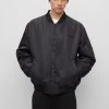Hugo Byler - Bomber Jacket - Black -Hugo Shop be0f2b440f5e4213977627fa2d0154d1