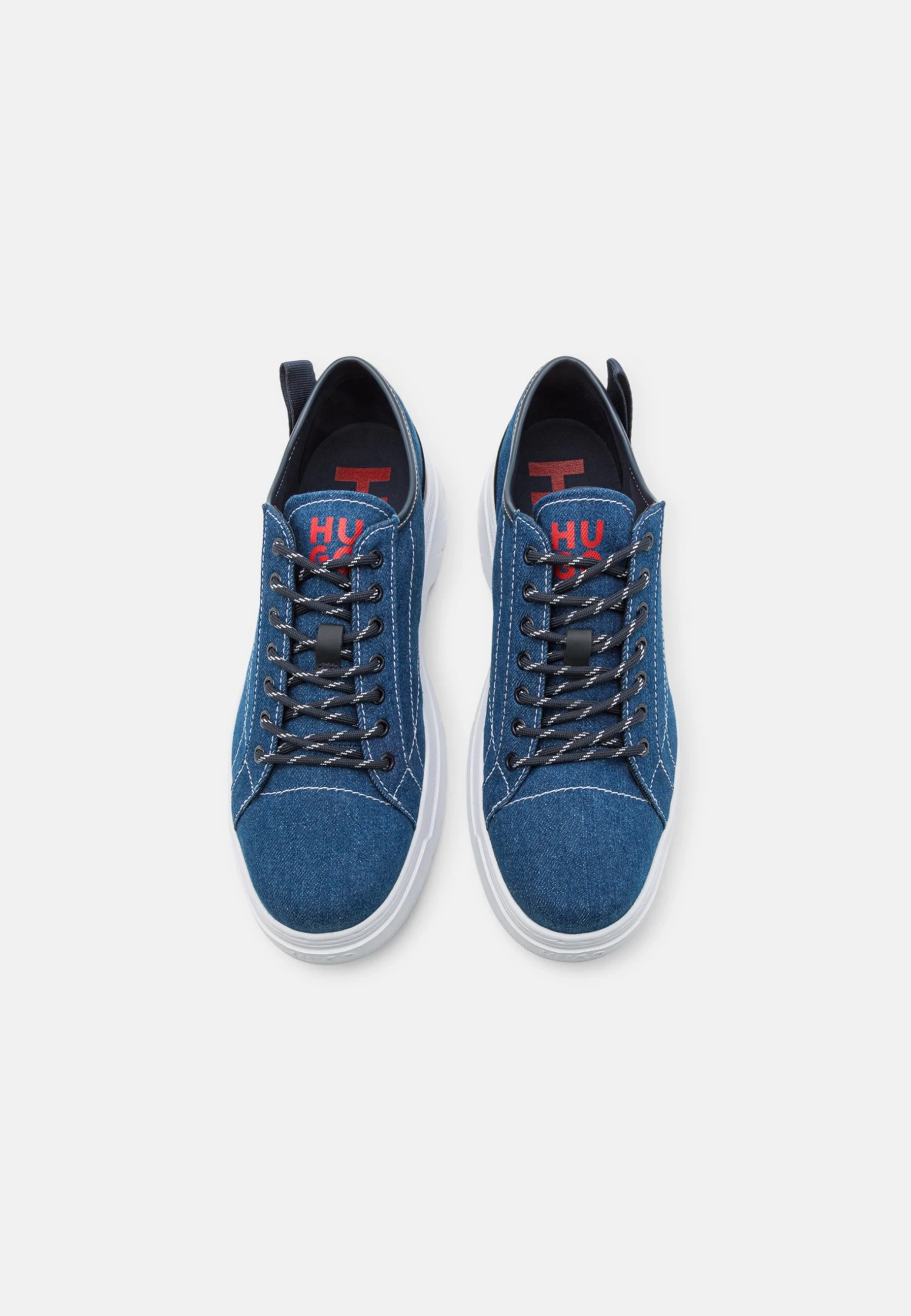 Hugo Urian Derby - Casual Lace-Ups - Dark Blue 6 Hugo Urian Derby - Casual Lace-Ups - Dark Blue - Image 4